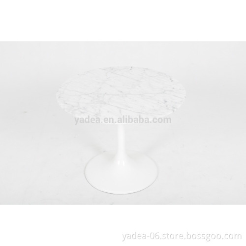 Marble top eero saarinen tulip table replica D:60/90/100/110/120/130cm available